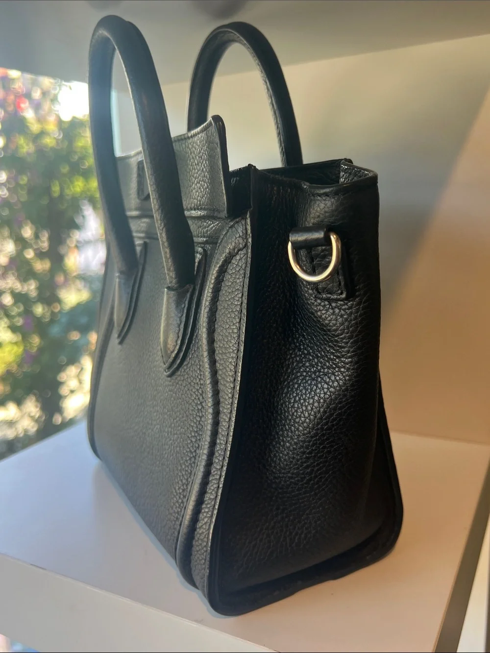 Celine structured pebbled